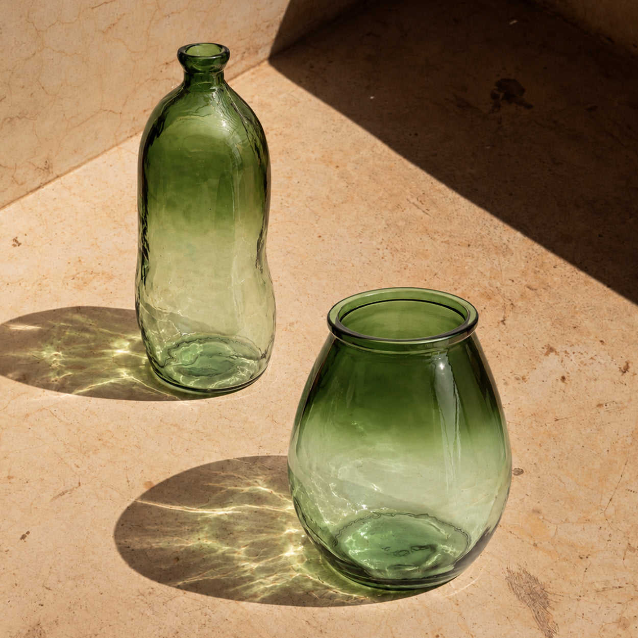 The Qiezi Vase, Green, L — 2