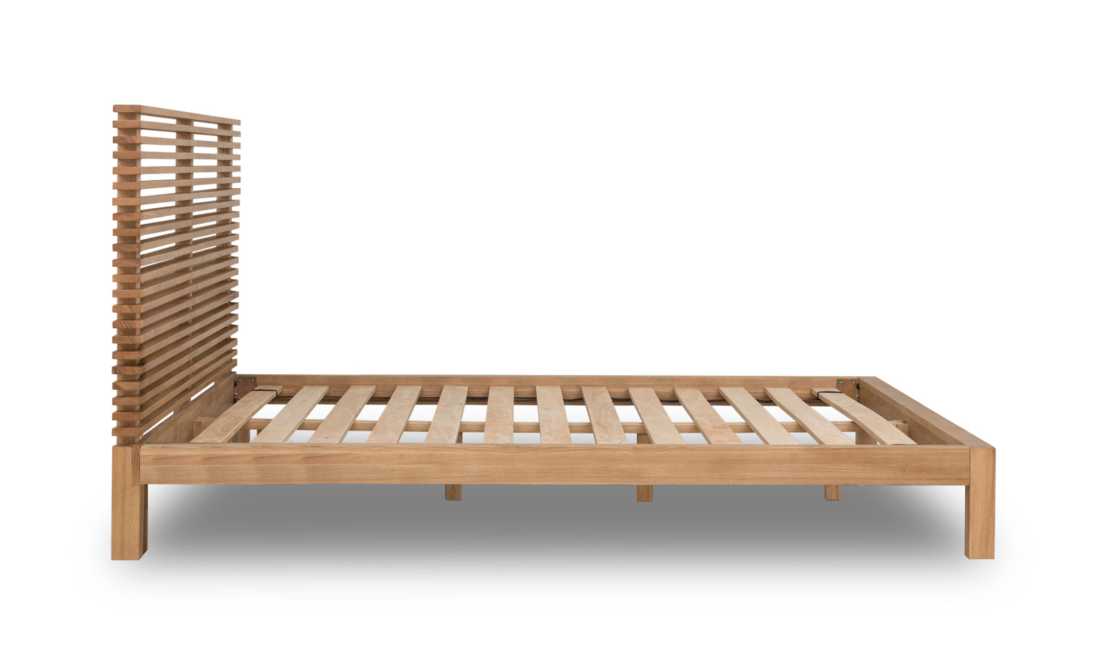 Tanner EU King (160 x 200) Platform Bed in Flaxen — 5