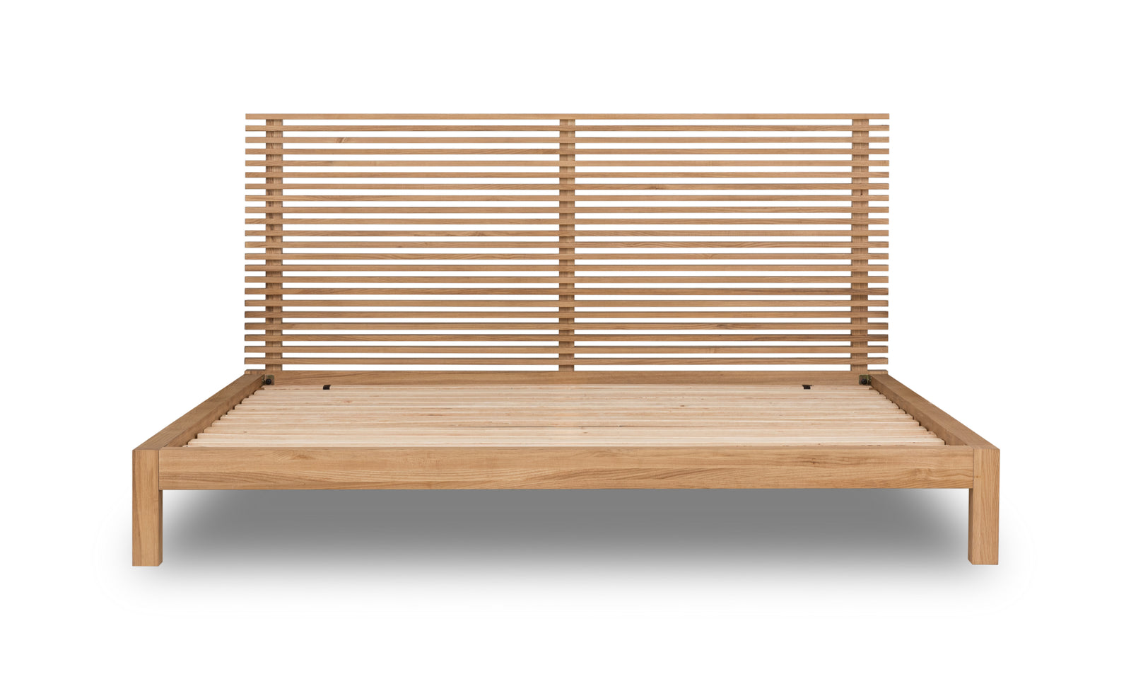 Tanner EU King (160 x 200) Platform Bed in Flaxen — 6