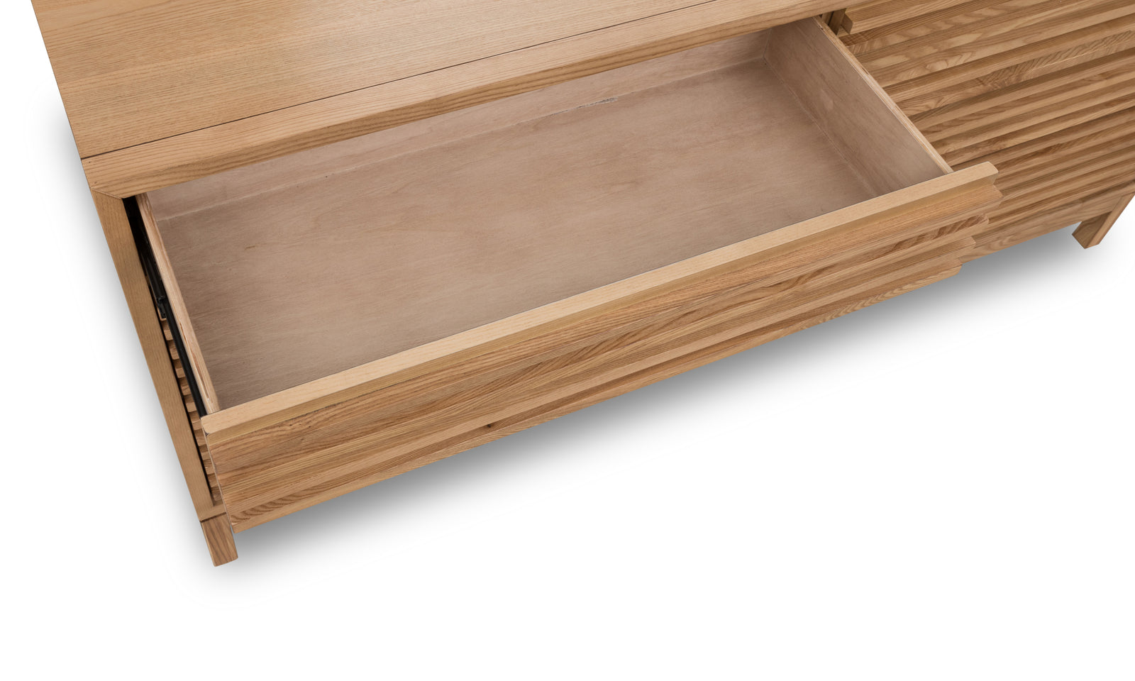Tanner Six Drawer Ash Wood Dresser in Flaxen — 5