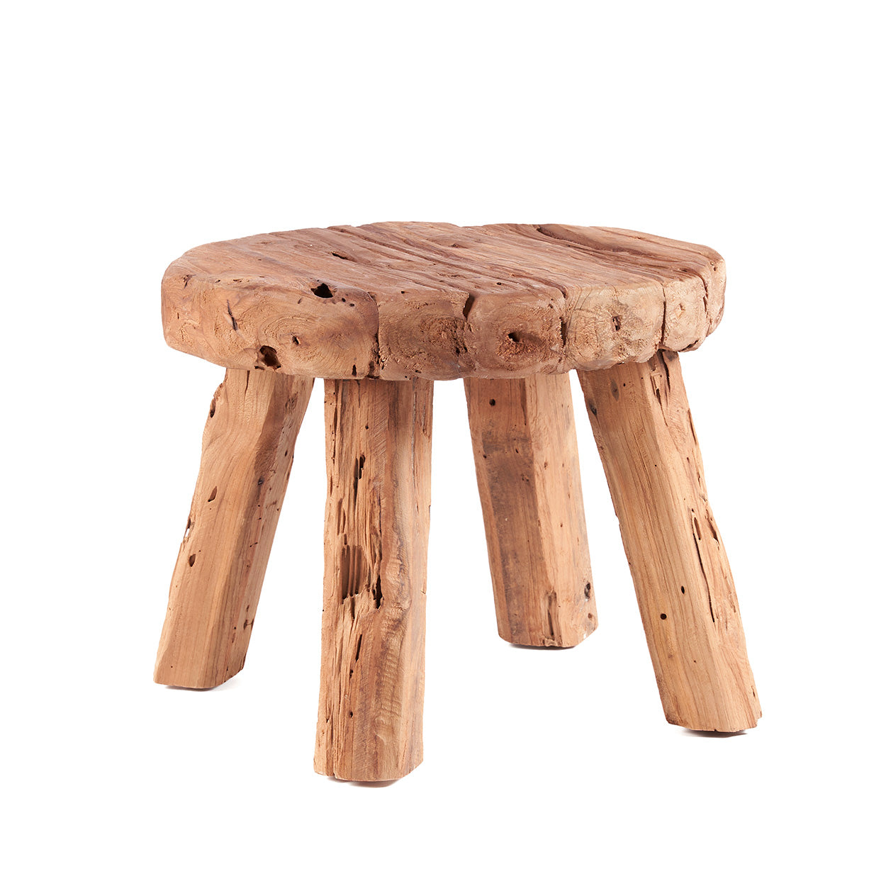 The Marabunta Rustic Side Table, Natural