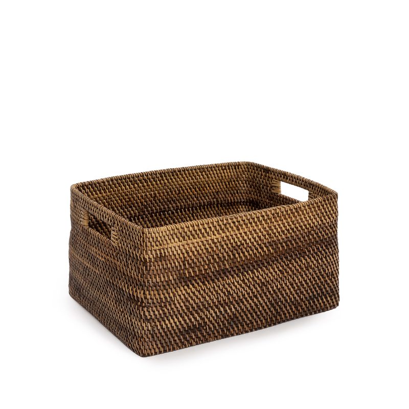 The Colonial Magazine Basket, Natural Brown, L