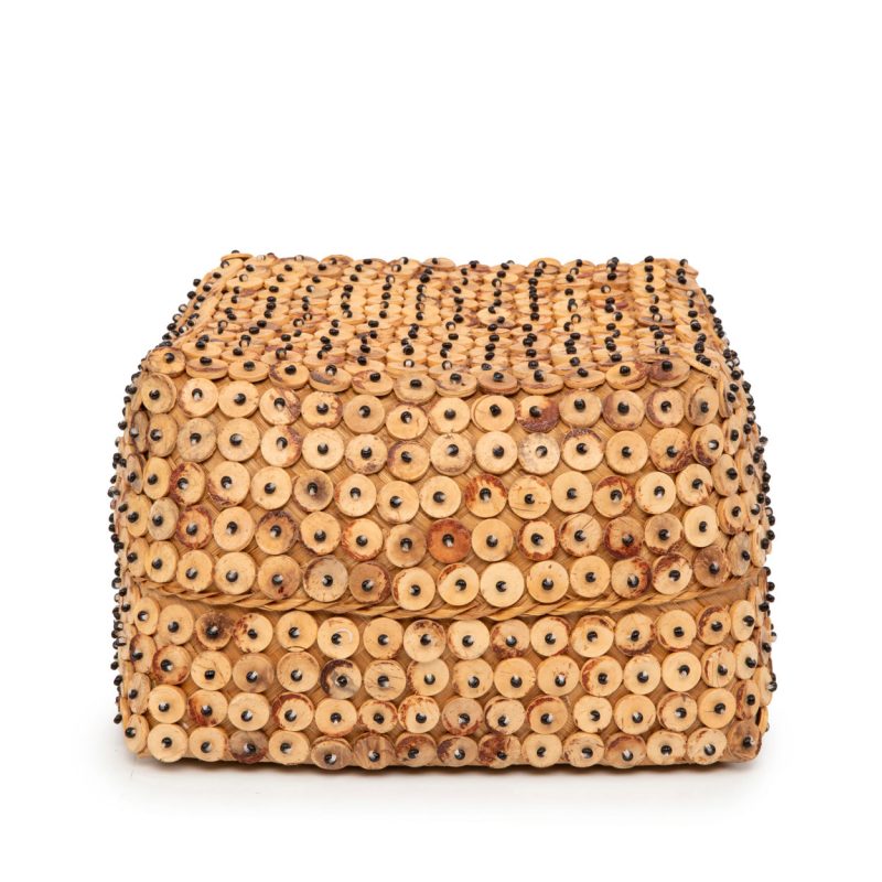 The Coconut Shell Basket, Natural, L