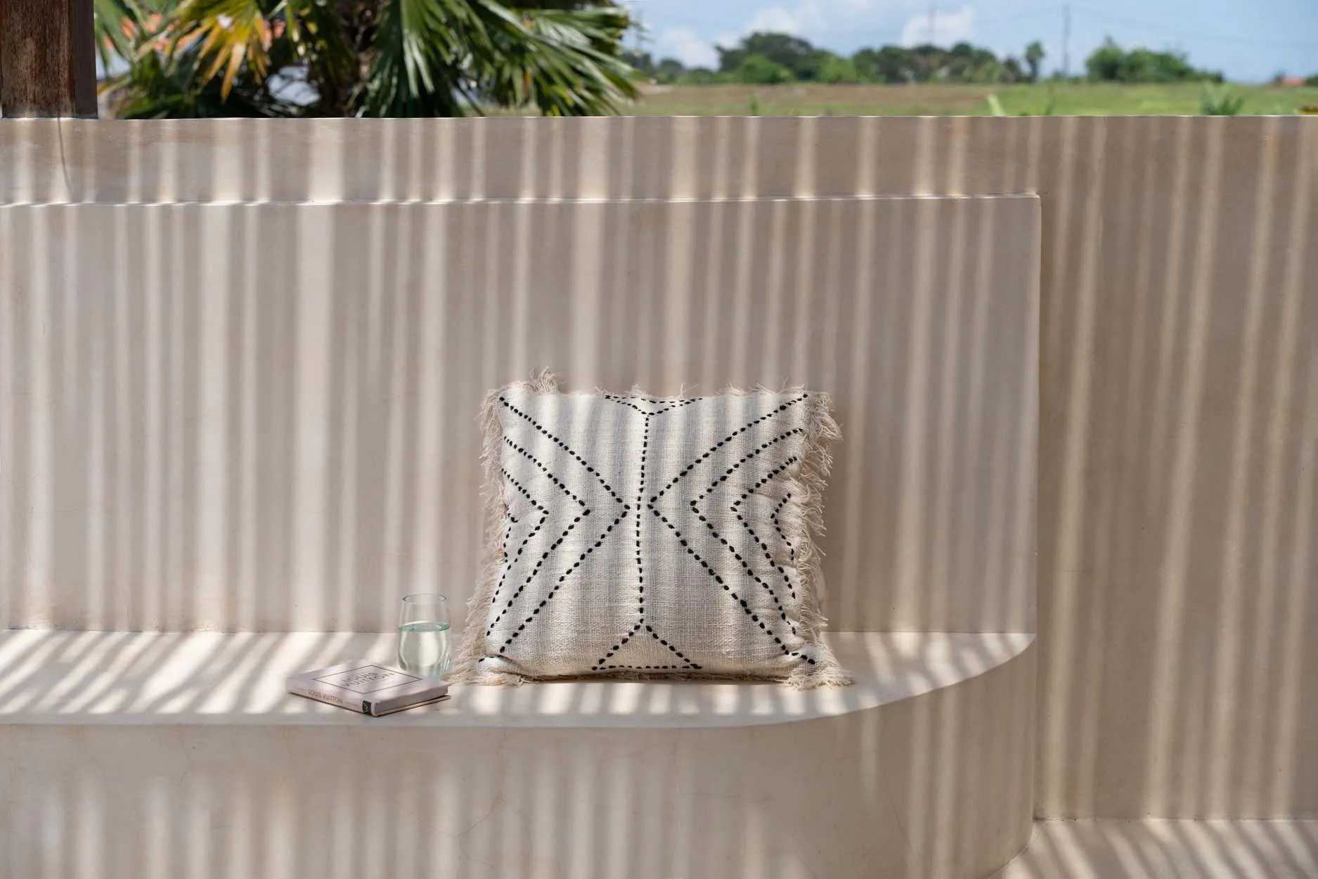 The Tribal Cushion Cover, Natural Black — 4