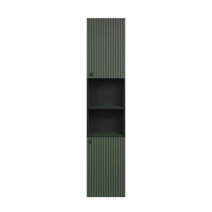 Bathroom Column Cabinet, Oak Effect, L40 x H186 x D31 cm, PURE BLISS (CAL1741309758758)