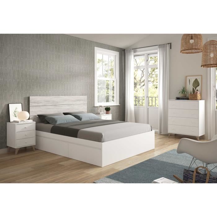 Sweet Chest of Drawers, 4 Drawers, White, 95 x 77.5 x 40 cm — 3