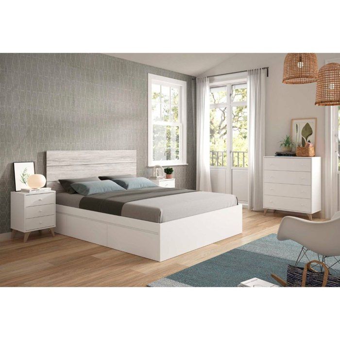 Sweet Chest of Drawers, 4 Drawers, White, 95 x 77.5 x 40 cm — 4