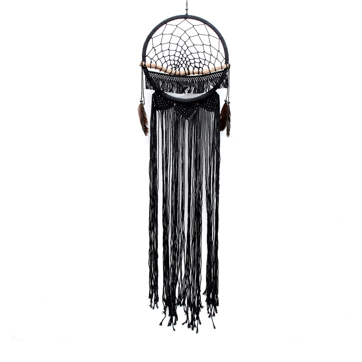 The Macrame Wood Dreamer, Black
