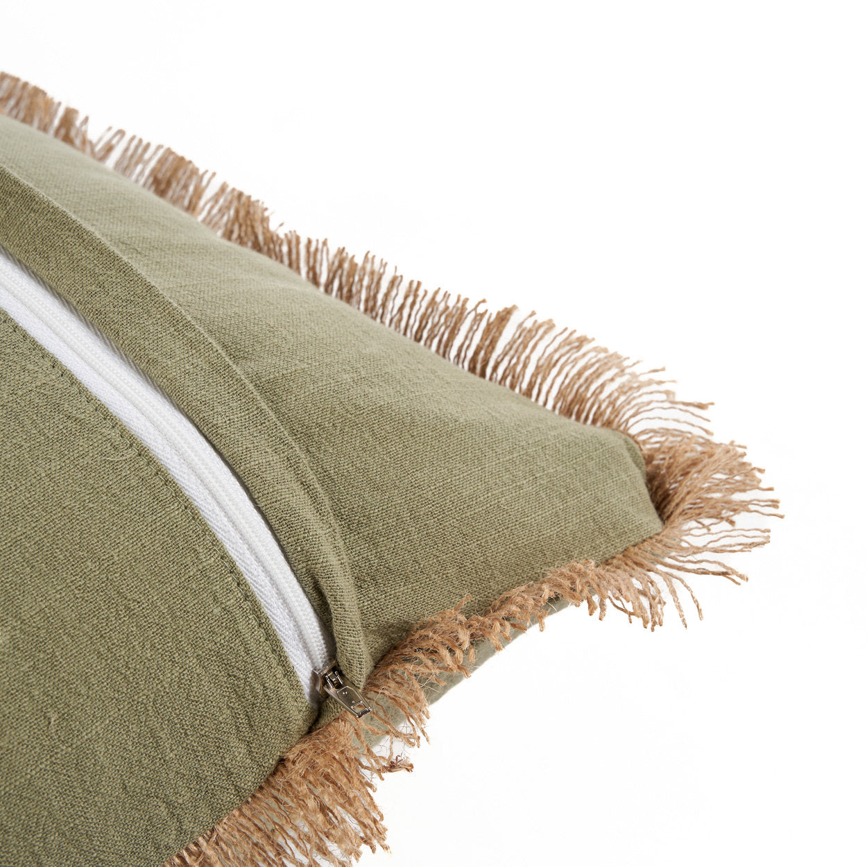 The Tropical Breeze Cushion Cover, Forest Green — 6