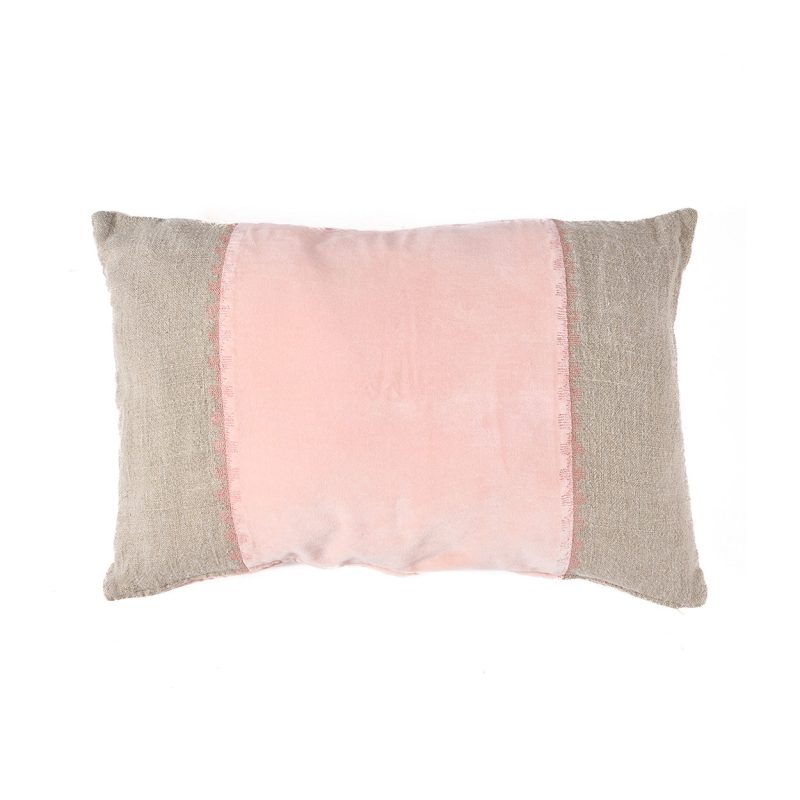 The Velvet Divorce Cushion Cover, Natural Pink, 30x50
