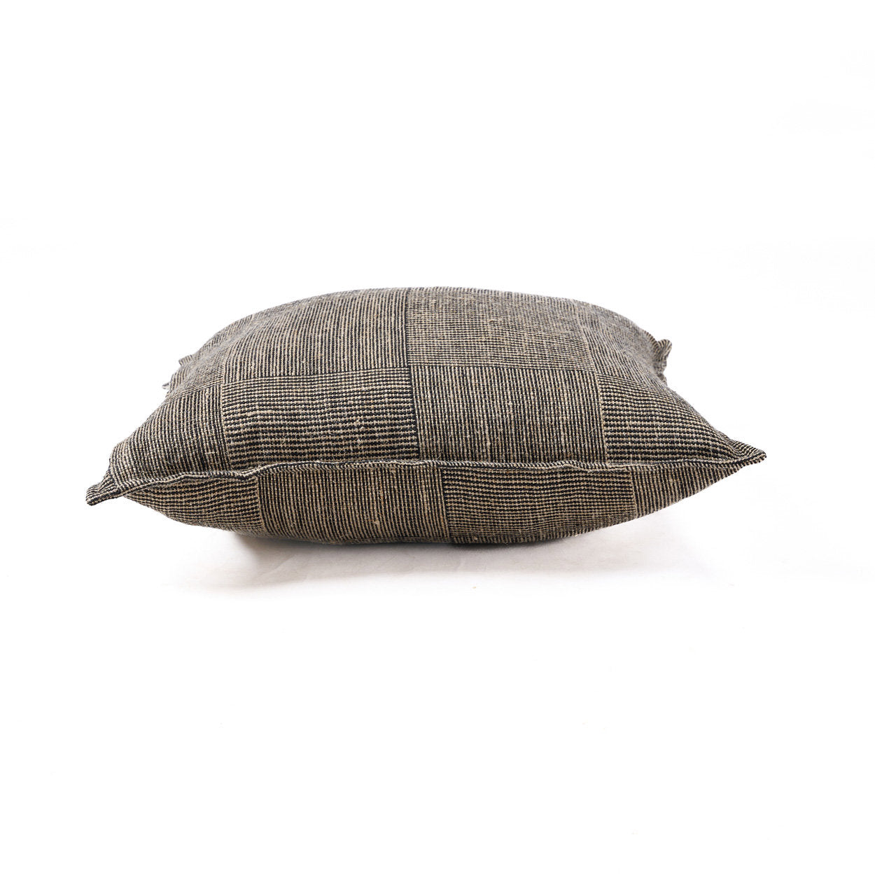 The Bloc Party Cushion Cover, Black Natural, 50x50 — 3