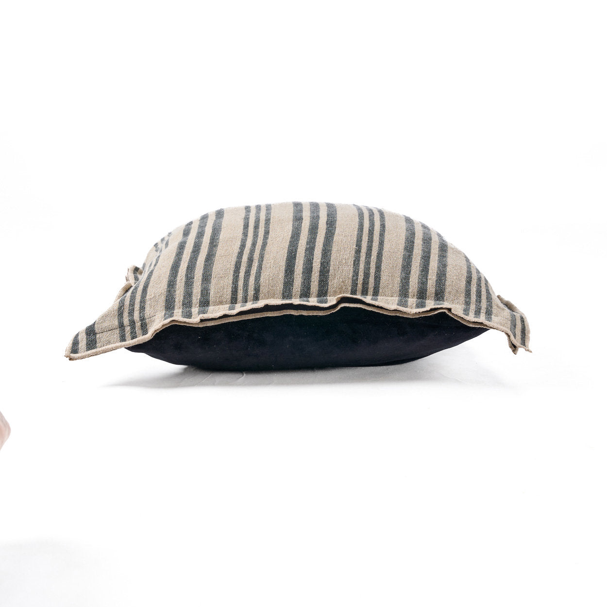 The Nordic Stripe Cushion Cover, Natural Black, 50x50 — 7