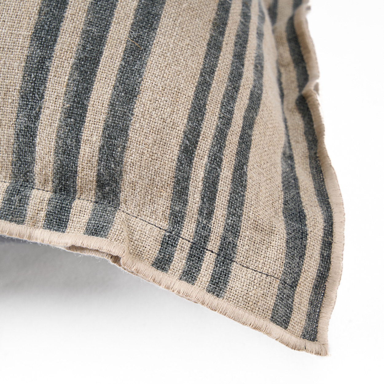 The Nordic Stripe Cushion Cover, Natural Black, 50x50 — 8