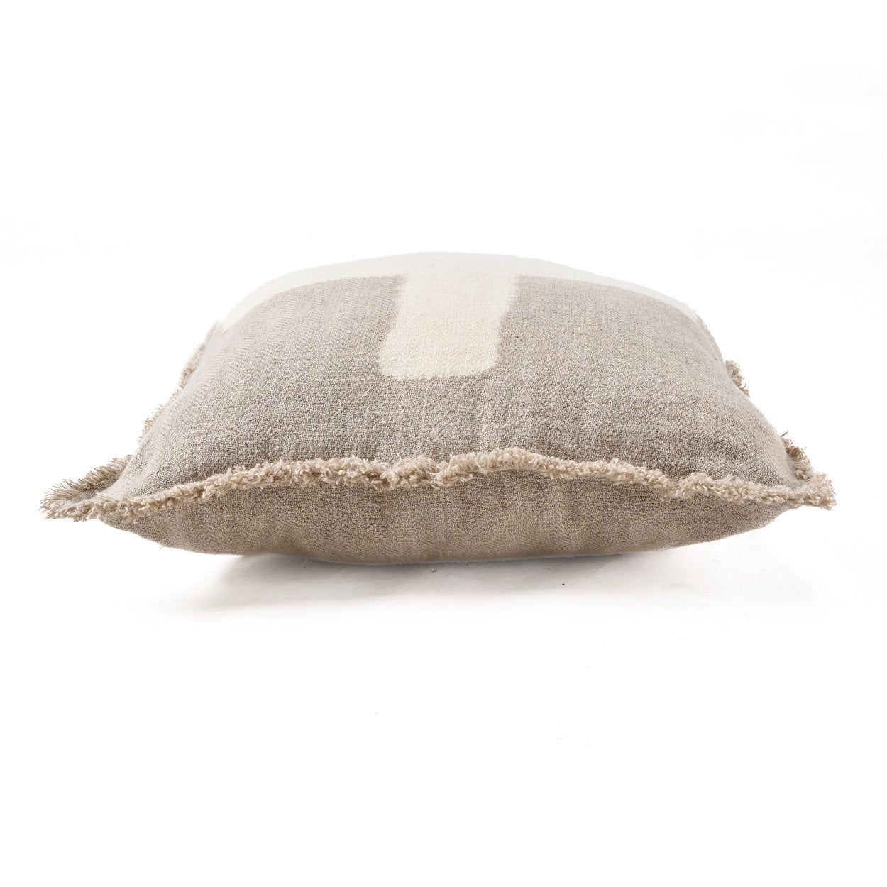 The Ivory Cross Cushion Cover, Natural White, 50x50 — 4