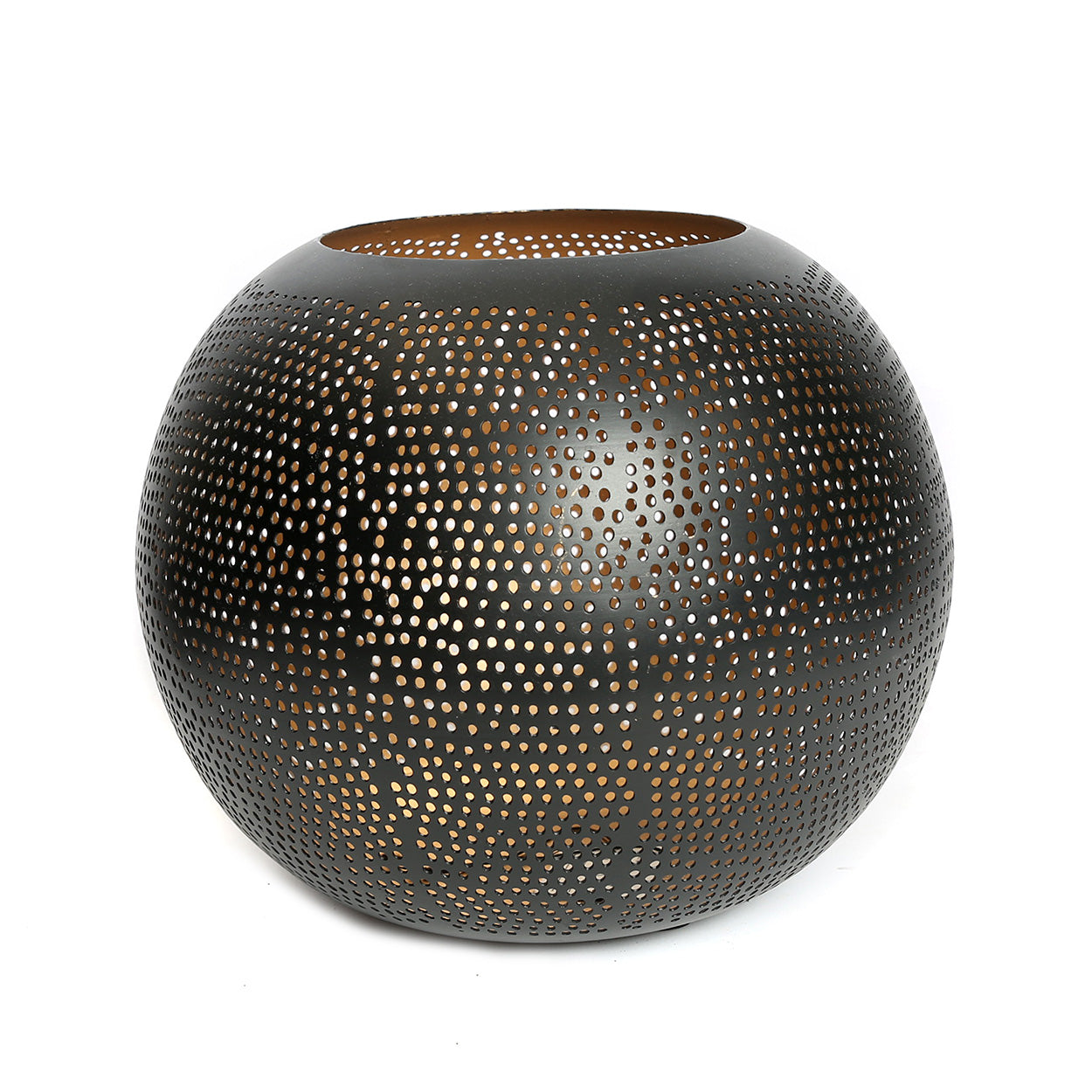 The Pierced Ball, Black Gold, XL