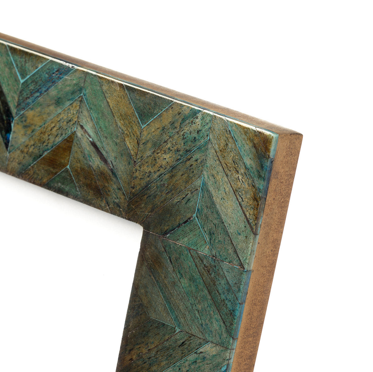 The Drift Bleu Mosaic Frame, 10x15 — 2