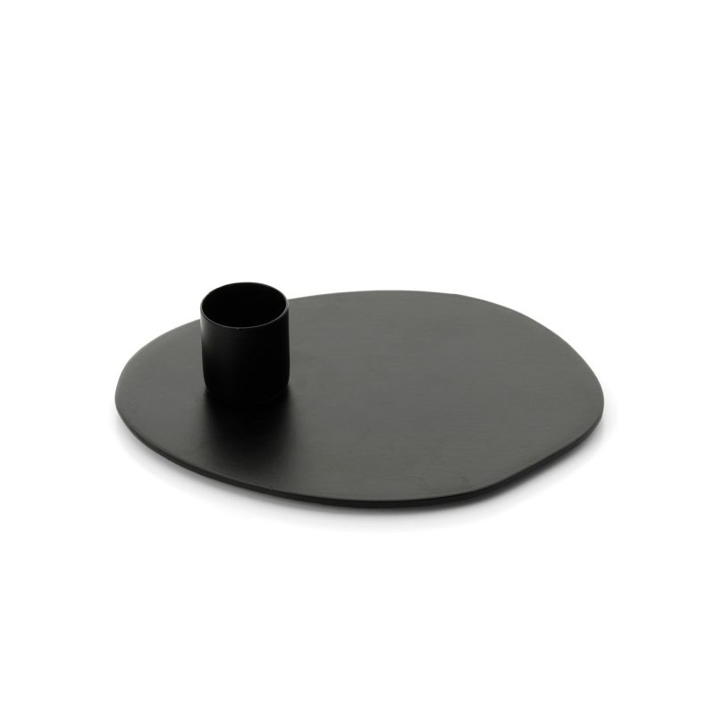 The Glowpad Candle Holder, Black, S