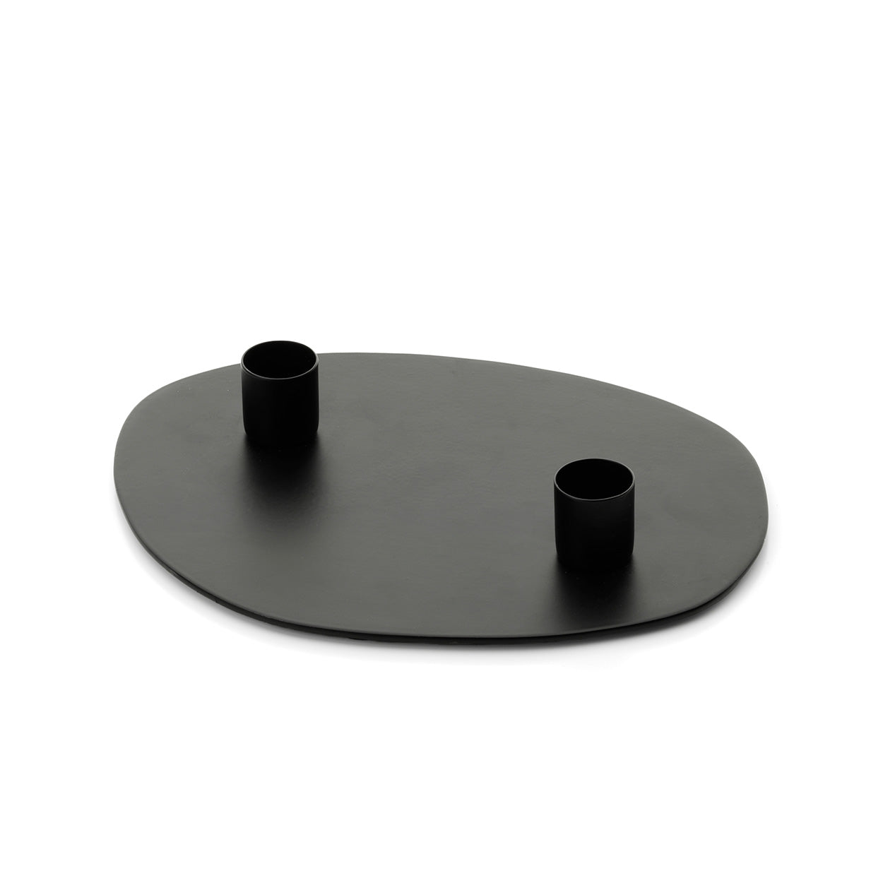 The Glowpad Candle Holder, Black, M