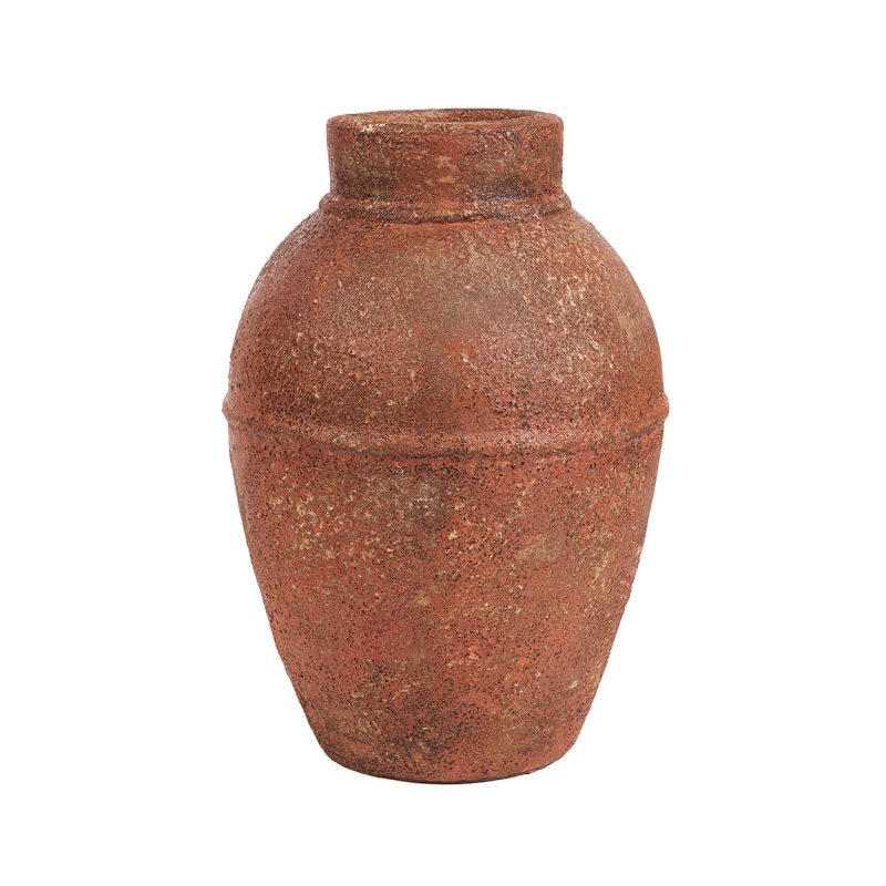 The Amphora Rustica Vase, Terracotta, L
