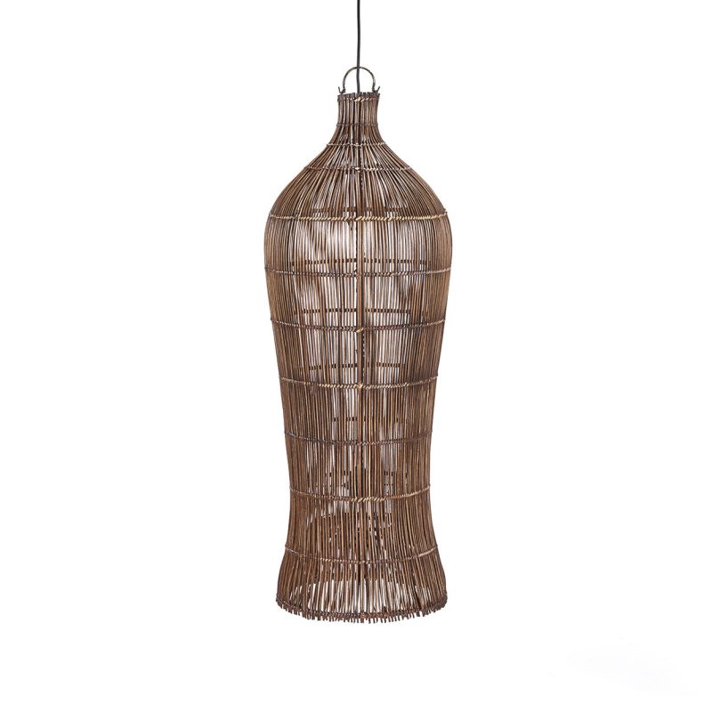The Oasis Tower Pendant, Dark Walnut, XL