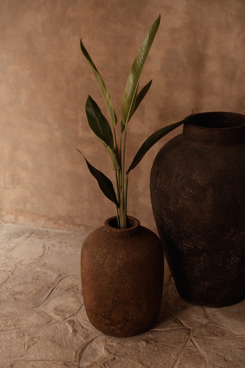 The Clay Echo Vase, Terracotta, L — 2