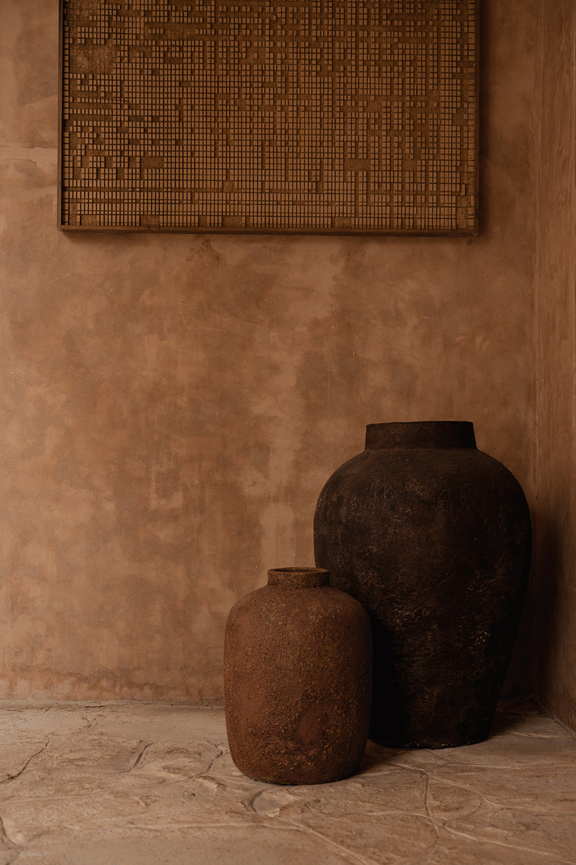 The Clay Echo Vase, Terracotta, L — 8