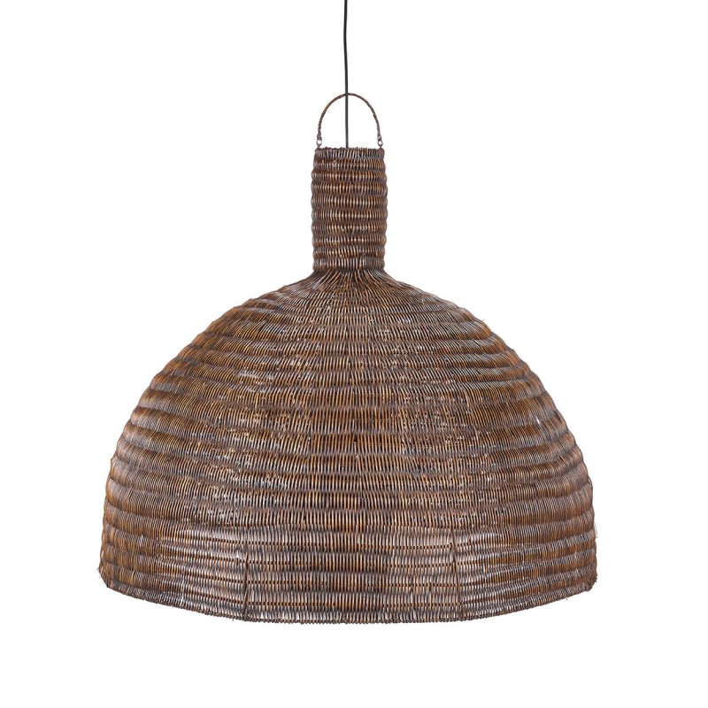 The Dome Pendant, Dark Walnut, XL
