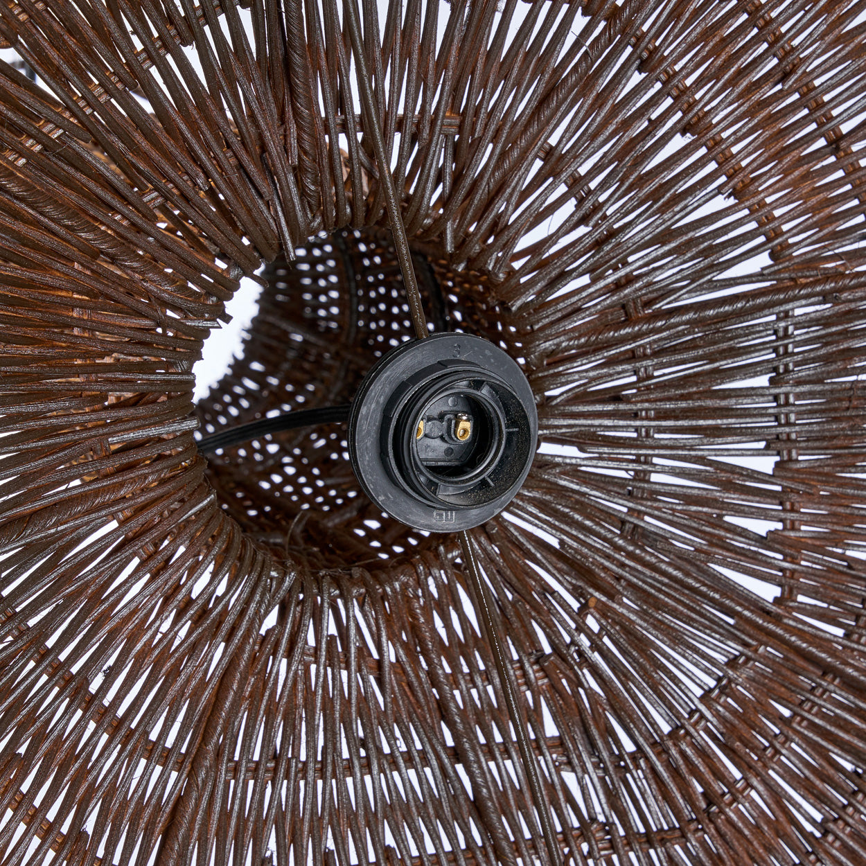 The Dome Pendant, Dark Walnut, XL — 2
