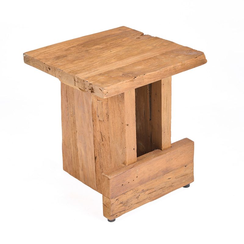 The Suku Block Stool, Natural