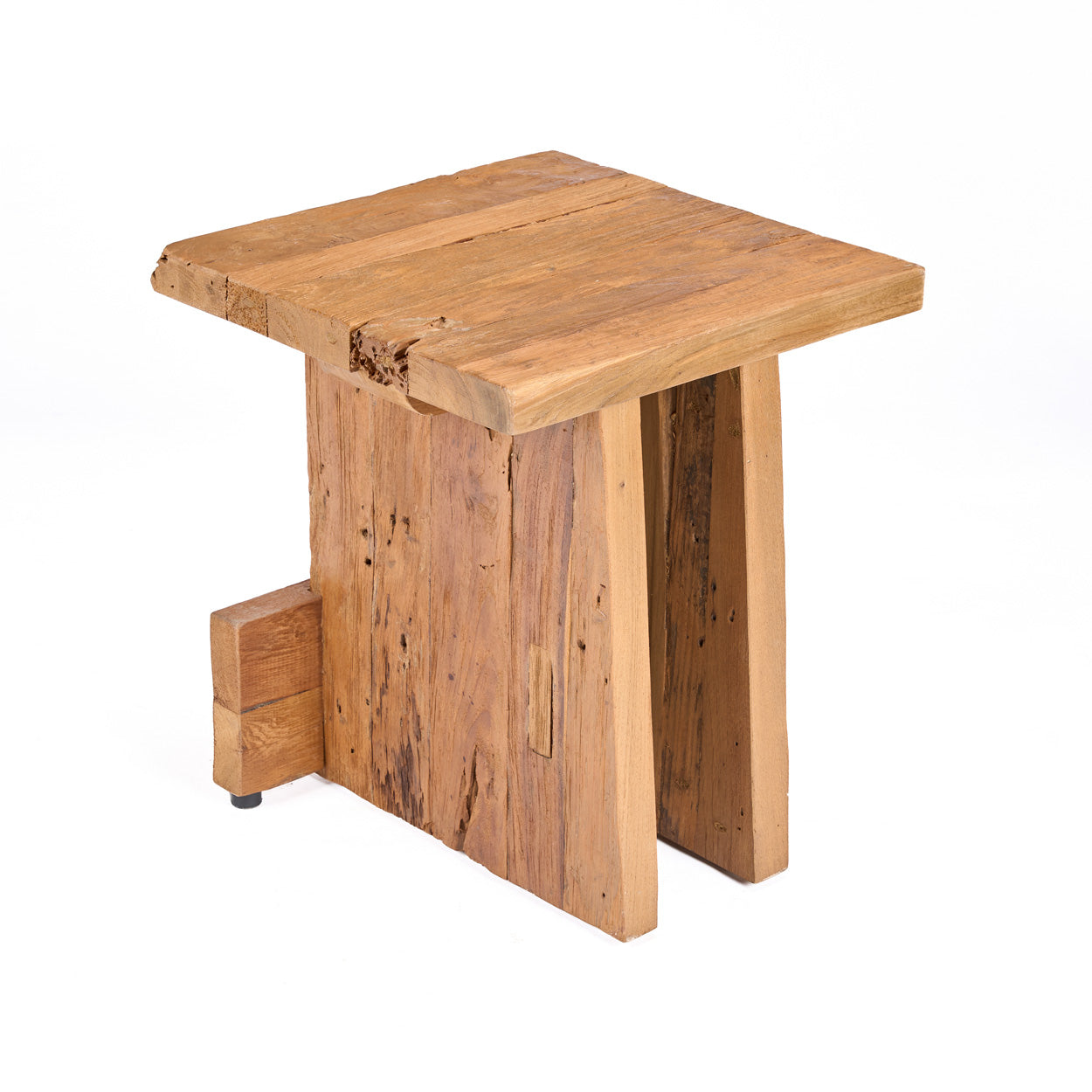 The Suku Block Stool, Natural — 8