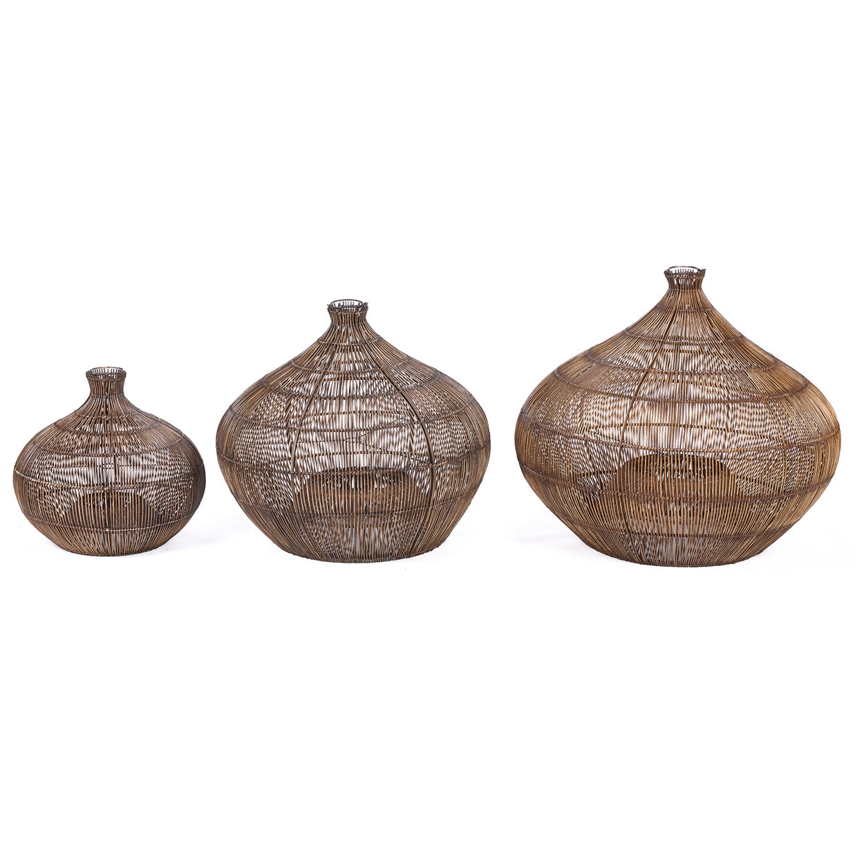 The Desert Gourd Pendant, Dark Walnut, L — 5