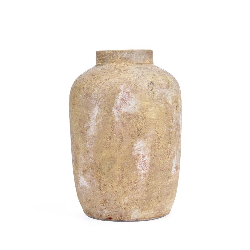 The Clay Echo Vase, Cream, M