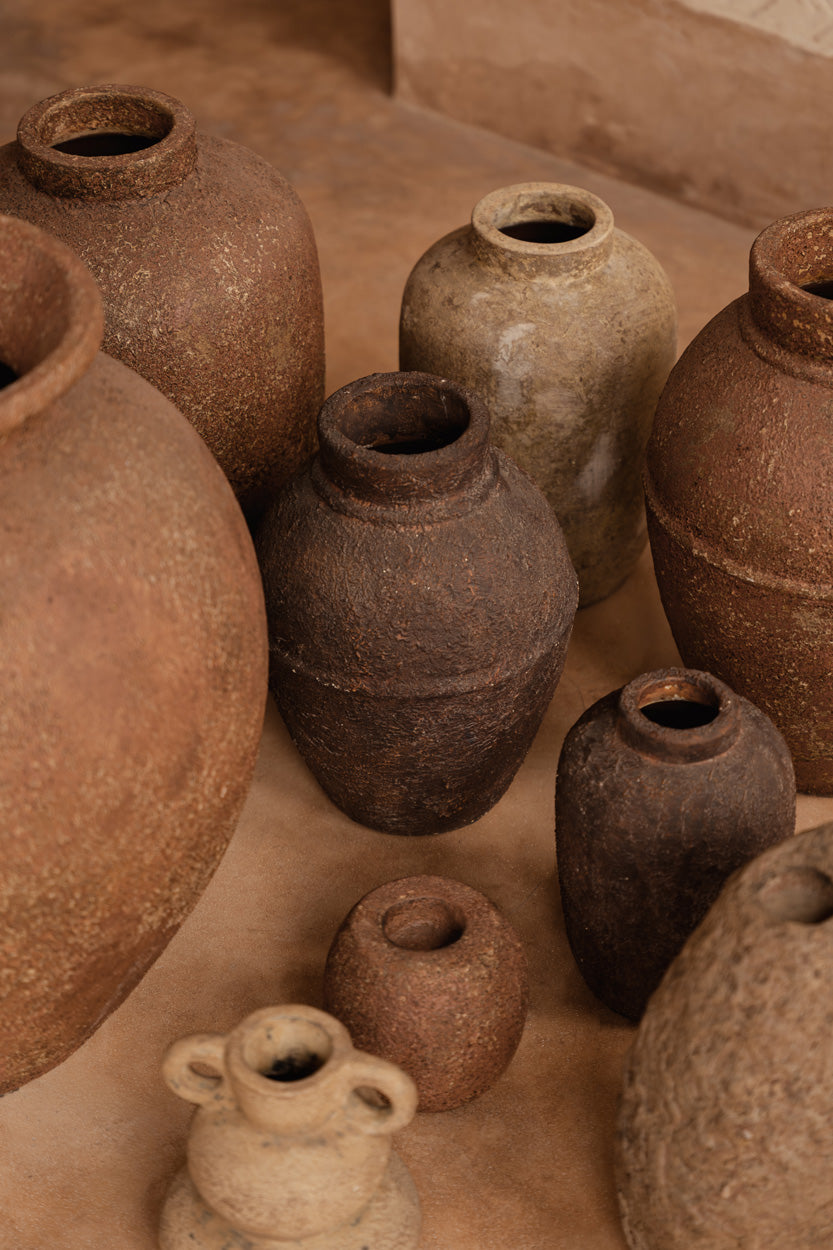 The Clay Echo Vase, Cream, M — 3