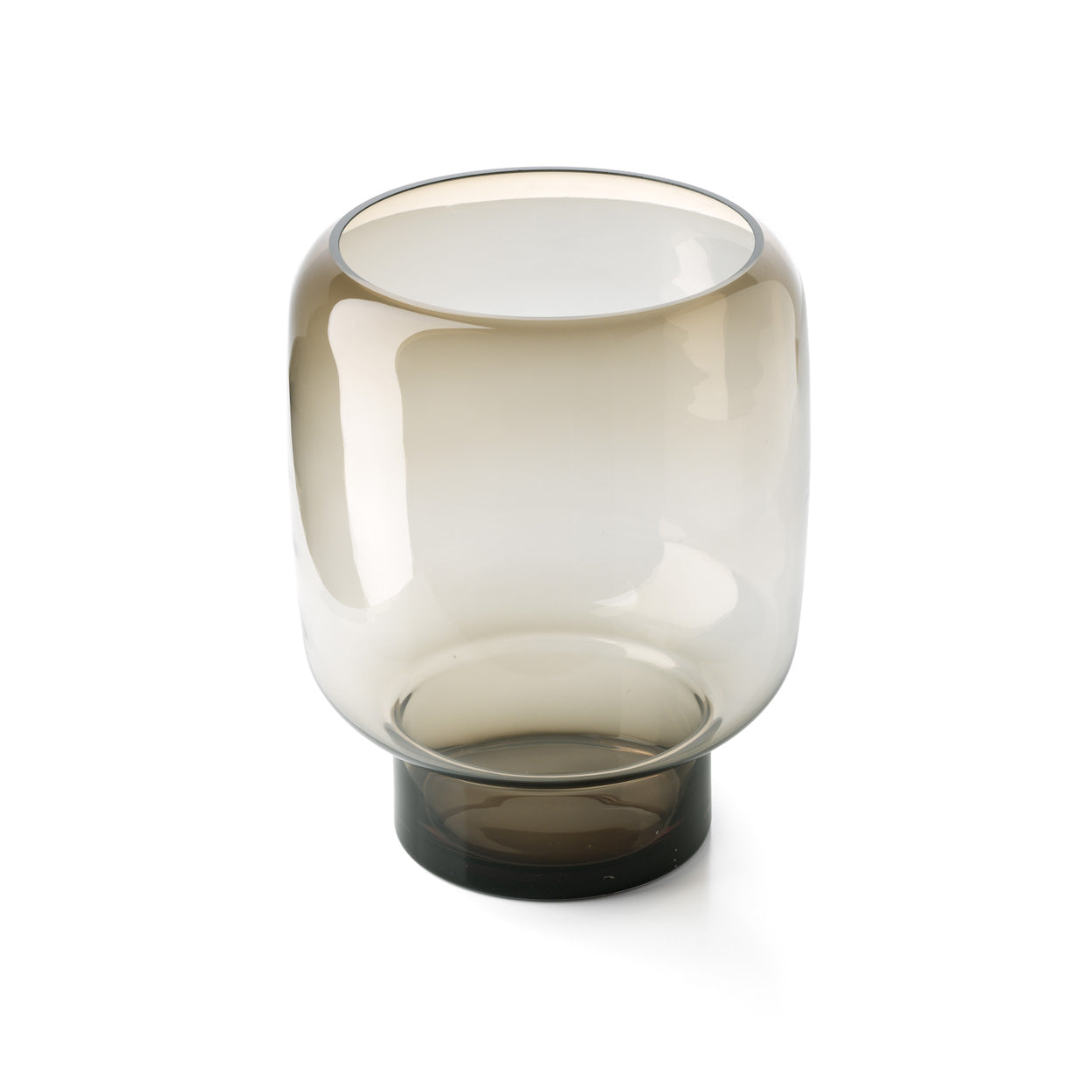 The Smoky Cube Vase, Brown, L — 2
