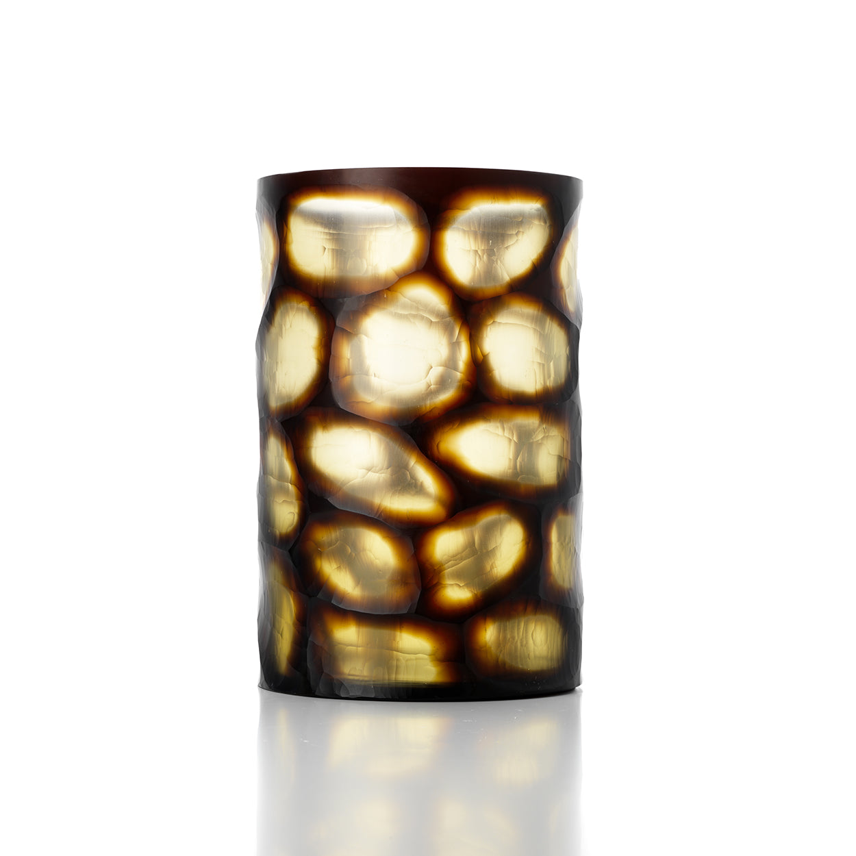 The Vague Dorée Vase, Honey, XL