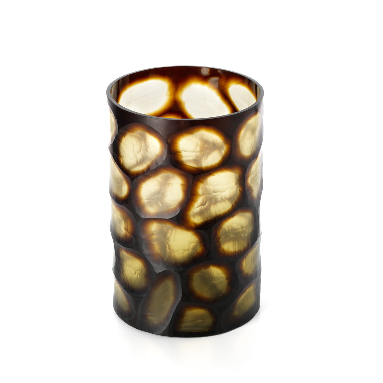 The Vague Dorée Vase, Honey, XL — 2