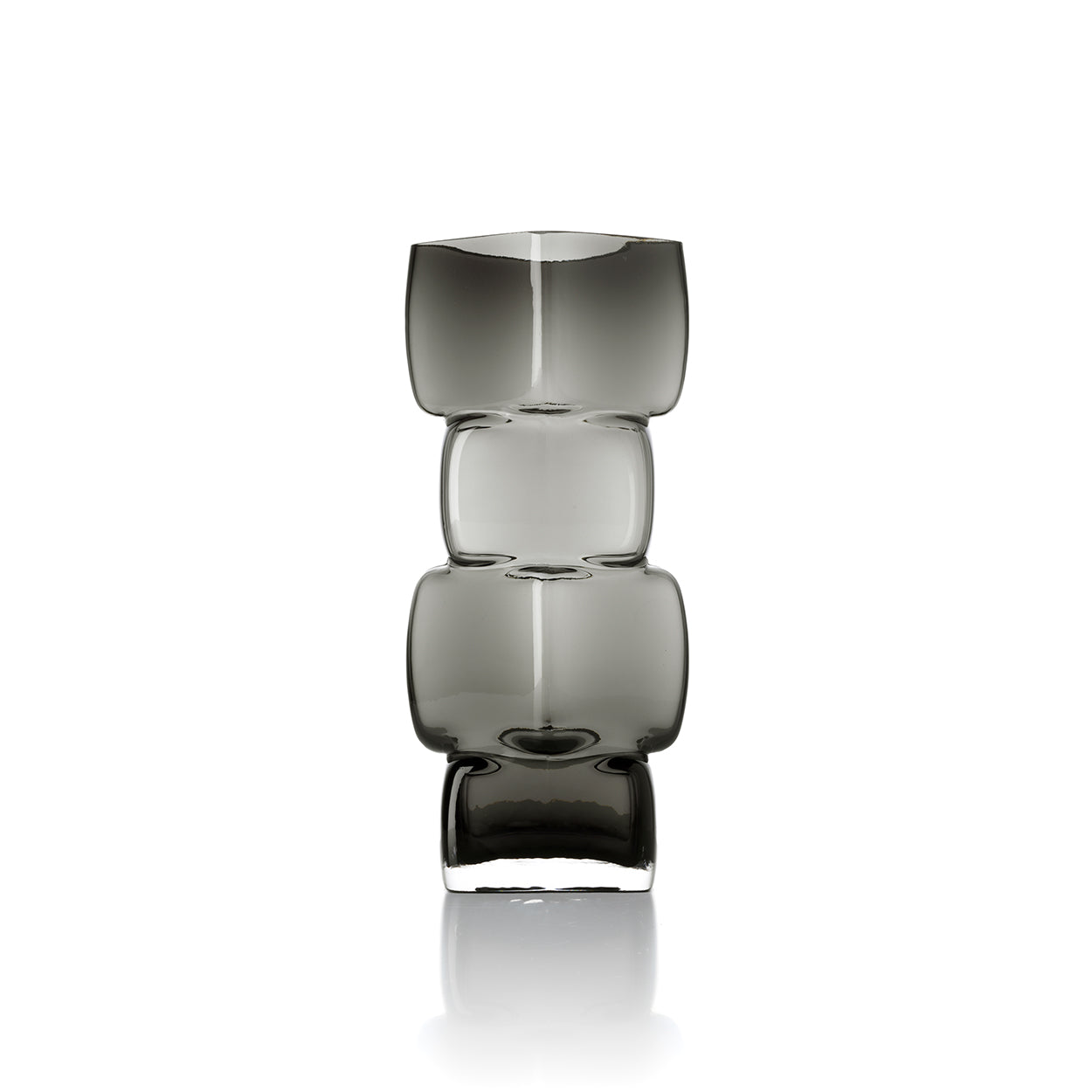 The Cubes Vase, Dark Grey, L