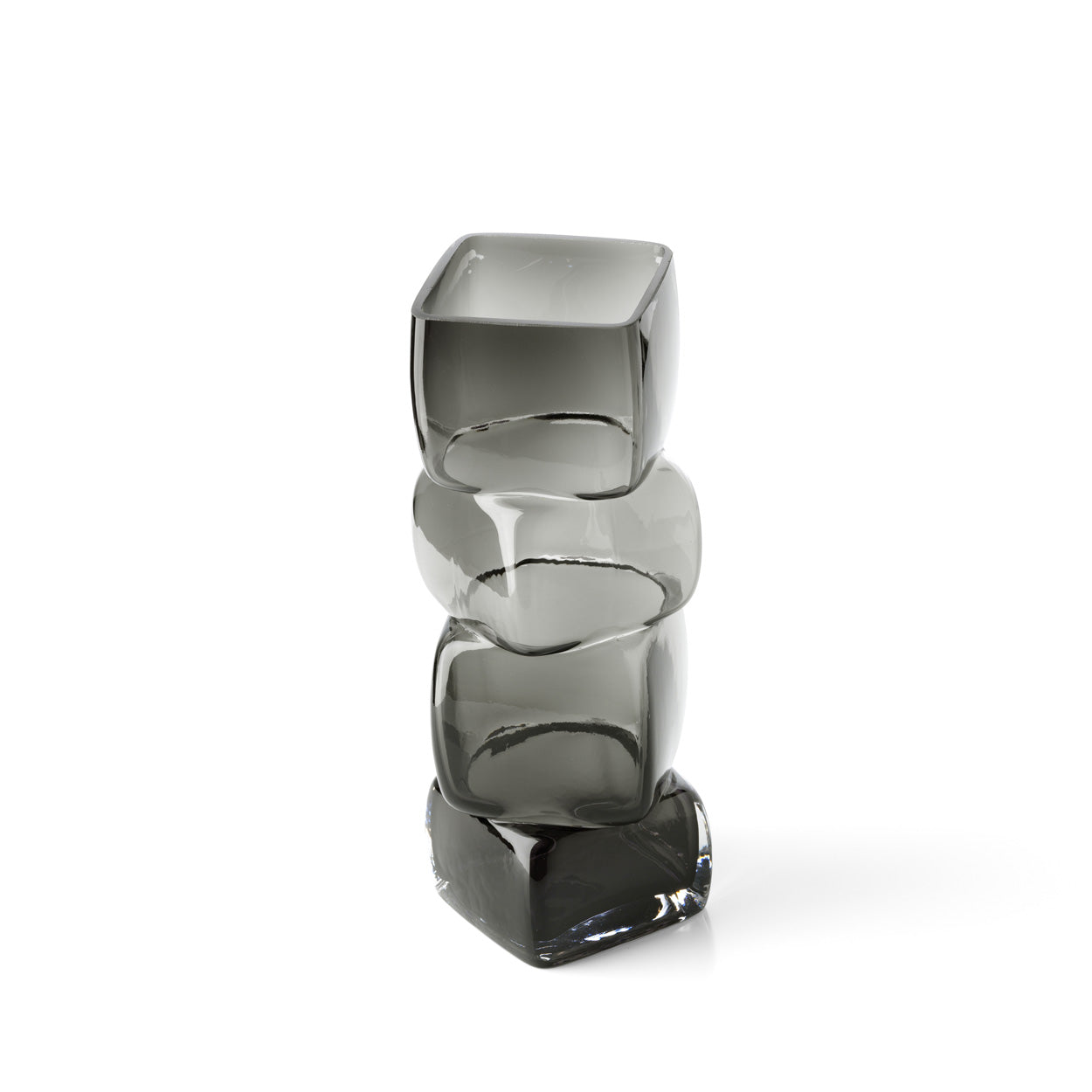 The Cubes Vase, Dark Grey, L — 3