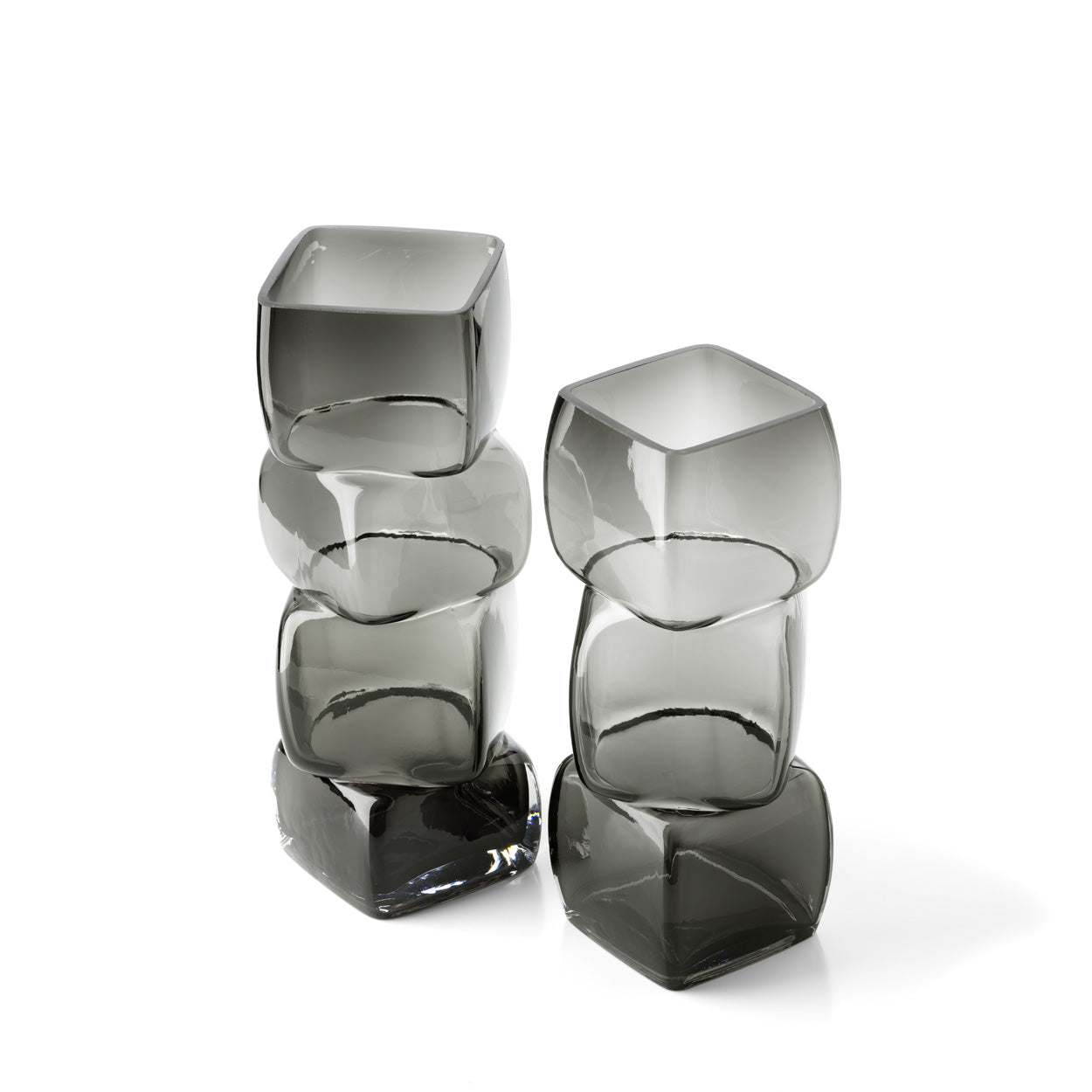 The Cubes Vase, Dark Grey, L — 5