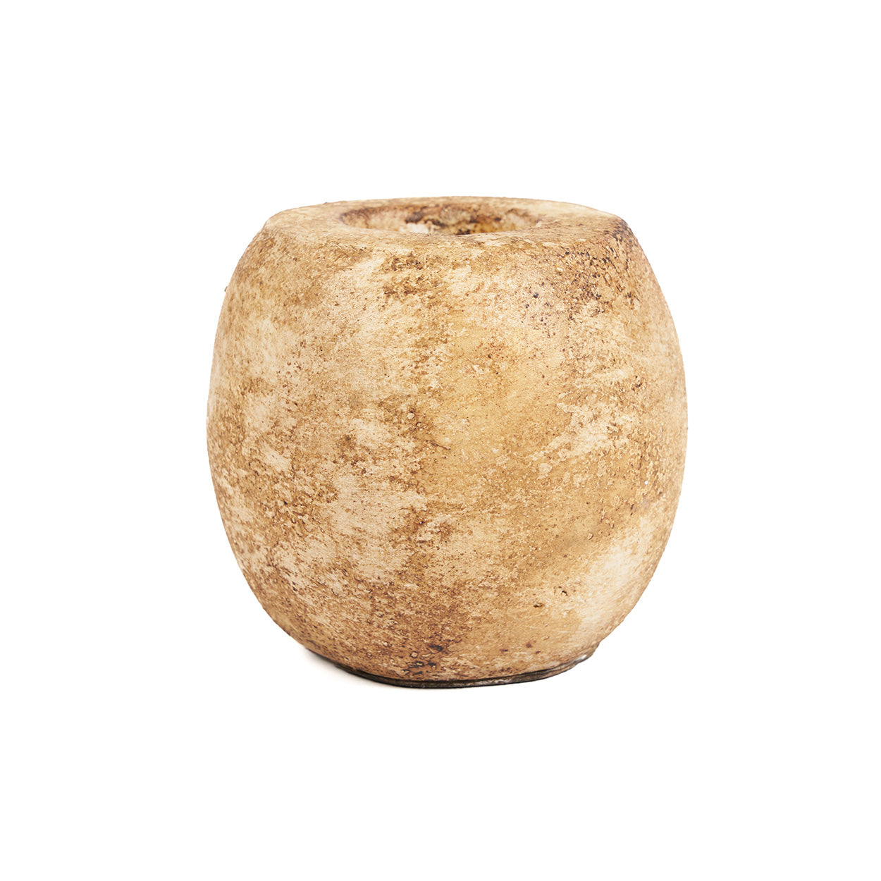 The Cavestone Candle Holder, Cream
