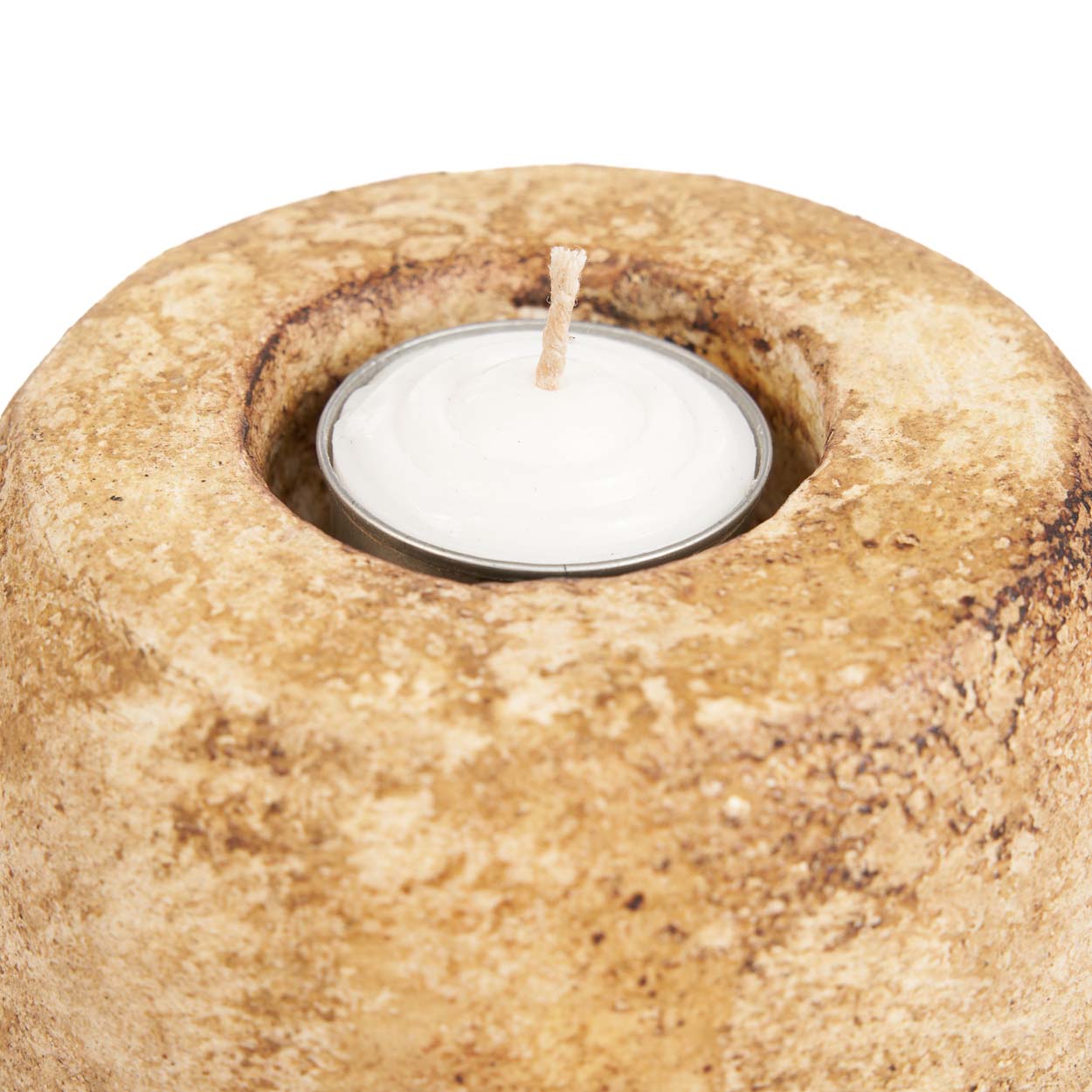 The Cavestone Candle Holder, Cream — 4