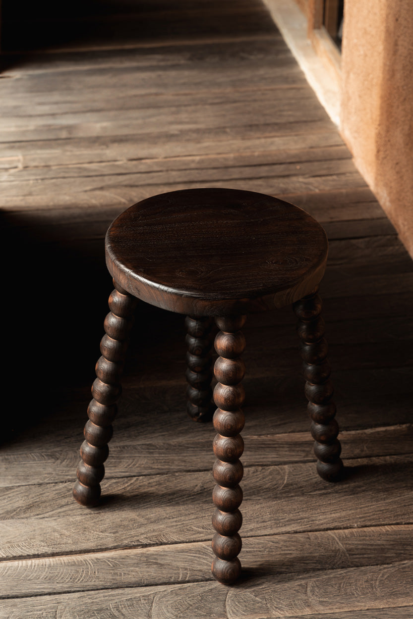 The Dango Stool, Dark Walnut — 3