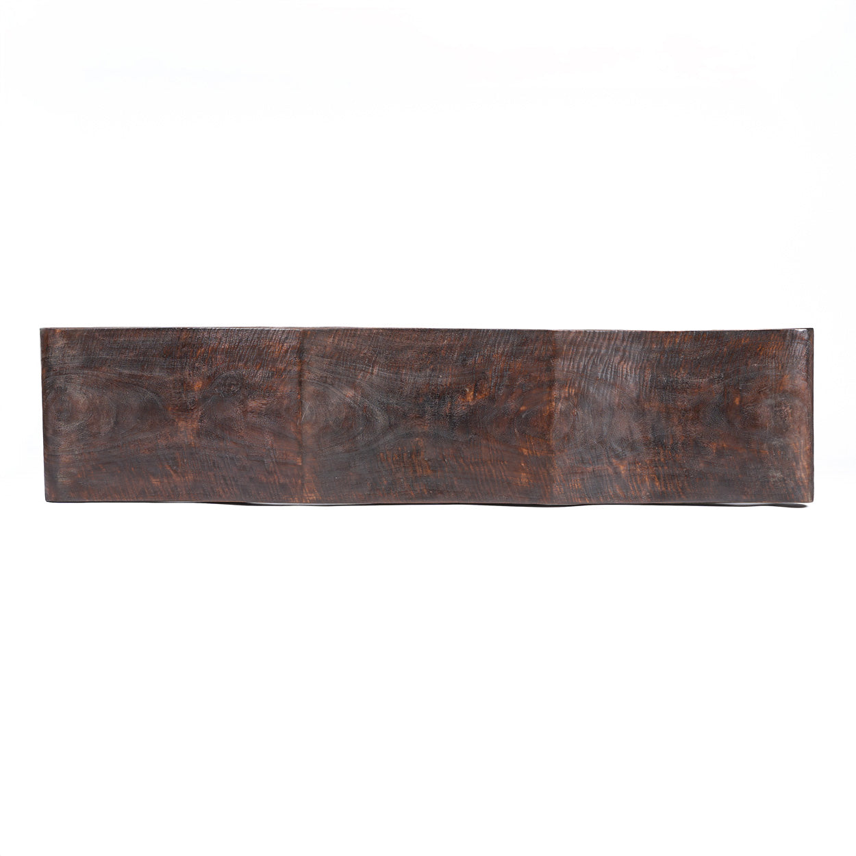 The Lombok Wave Bench, Dark Walnut, M — 8