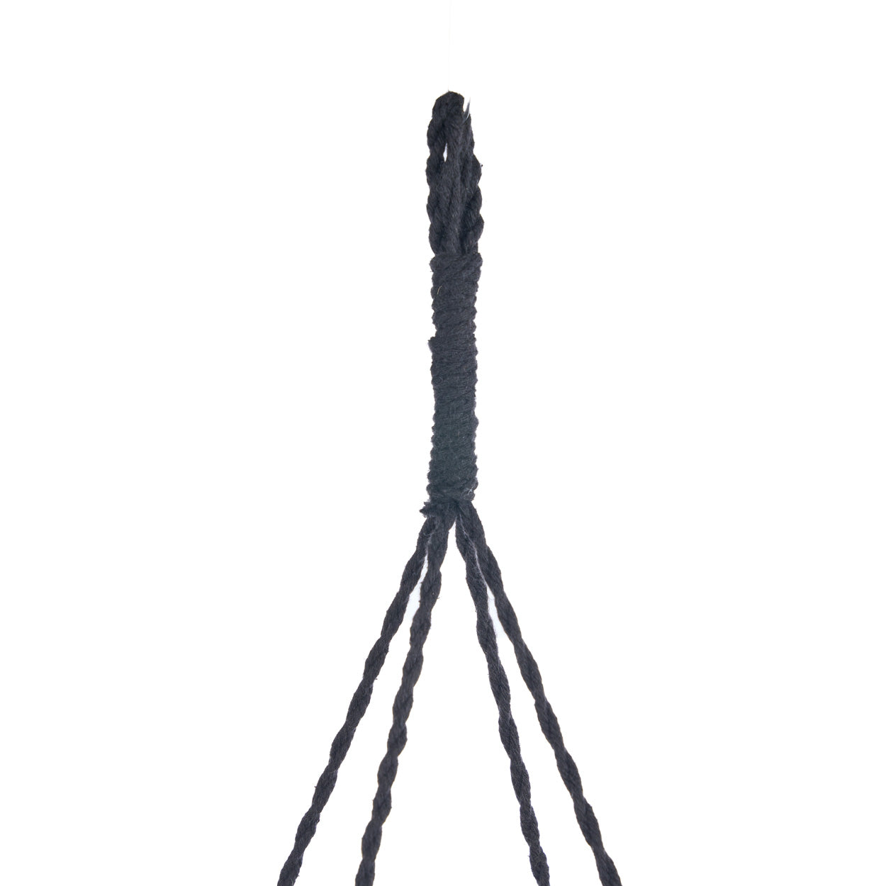 The Nomad Cotton Chandelier, Black, XL — 7