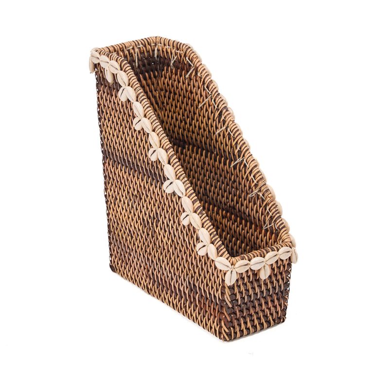 The Shell Edge Organizer, Natural Brown