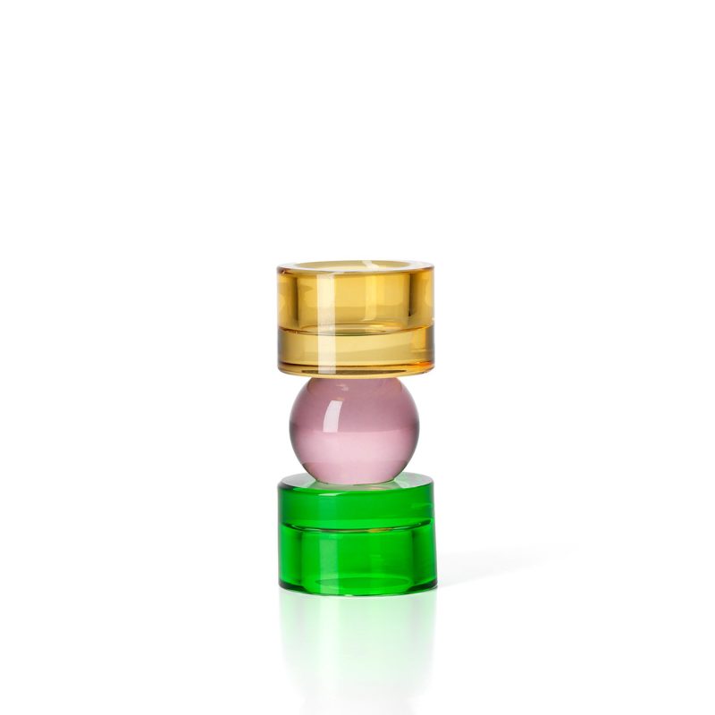 The Solar Jewel Candle Holder, Low