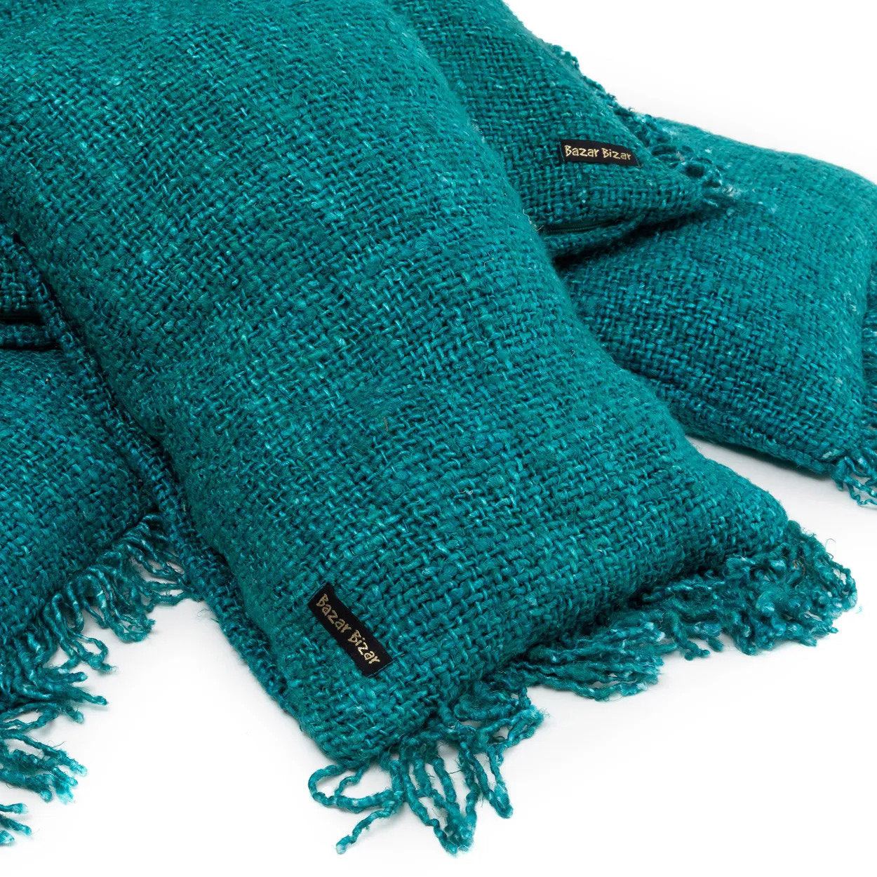 The Oh My Gee Cushion Cover, Aqua, 35x100 — 4
