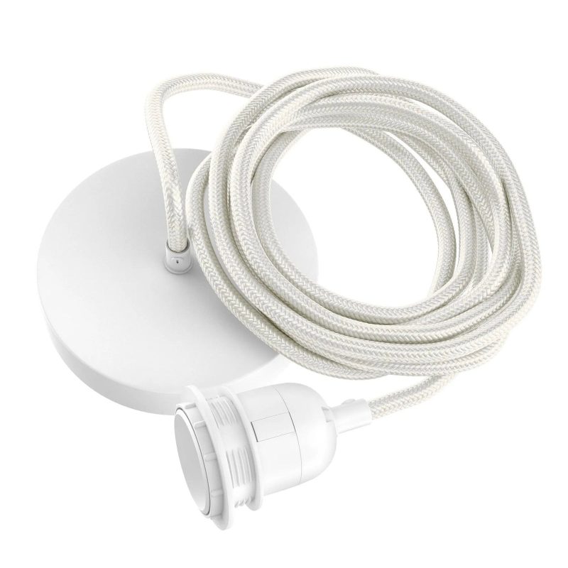 Fitting Lamps Ceiling, White, 1 Fitting