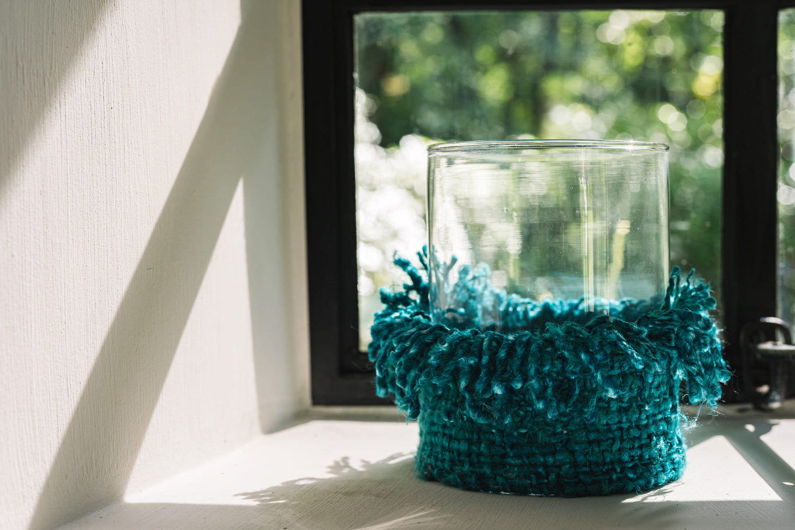 The Oh My Gee Candle Holder, Aqua, XL — 2
