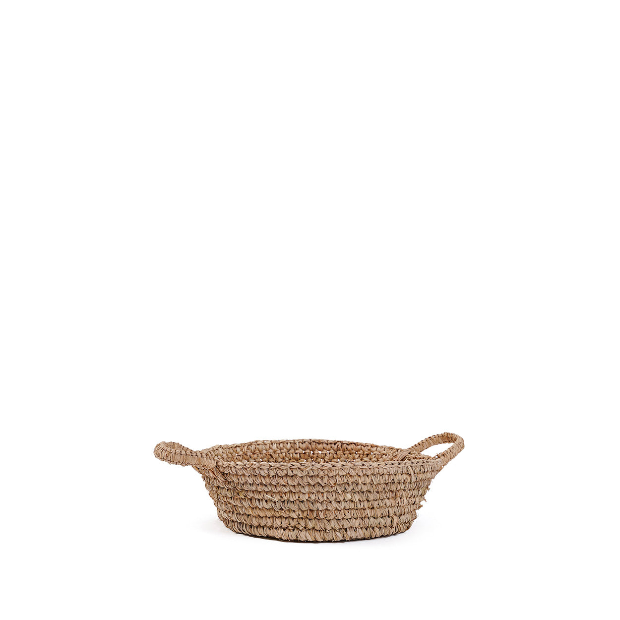 The Raffia Basket Trays, Natural, S